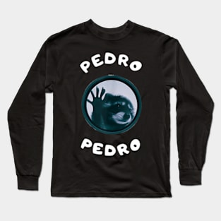 Pedro Racoon Dance Internet Long Sleeve T-Shirt